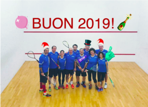 Team Happy new year 2019 Open Squash